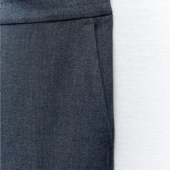 Zara Blue JOGGER WAIST PANTS NWT Size XXL 
Mid-rise tapered pants back elastic - Picture 8 of 9